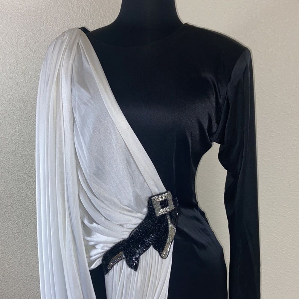 VINTAGE SUSAN ROSELLI  FOR VIJACK WOMEN DRESS SIZE 5/6 - Picture 4 of 13